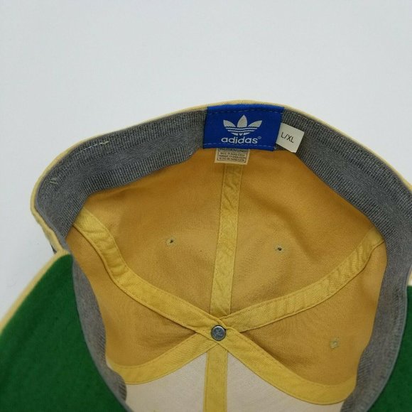 Notre Dame Adidas Yellow Hat L/XL NCAA Football - Picture 7 of 8